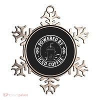 Powered By Iced Coffee Ornament thumb 0