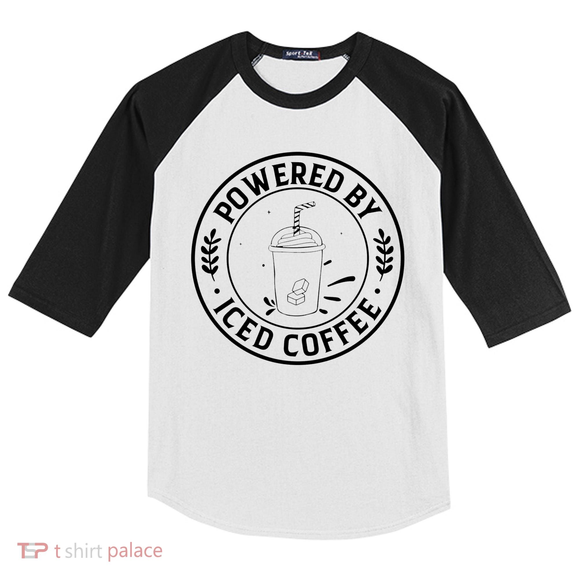 Powered By Iced Coffee Kids Colorblock Raglan Jersey