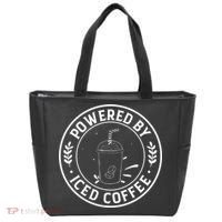 Powered By Iced Coffee Tote Bag thumb 0