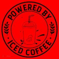 Powered By Iced Coffee Santa Hat thumb 1