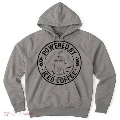 Powered By Iced Coffee Hoodie