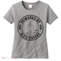 Powered By Iced Coffee Women's T-Shirt thumb 0