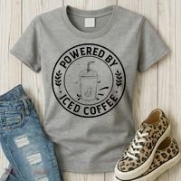 Powered By Iced Coffee Women's T-Shirt thumb 3