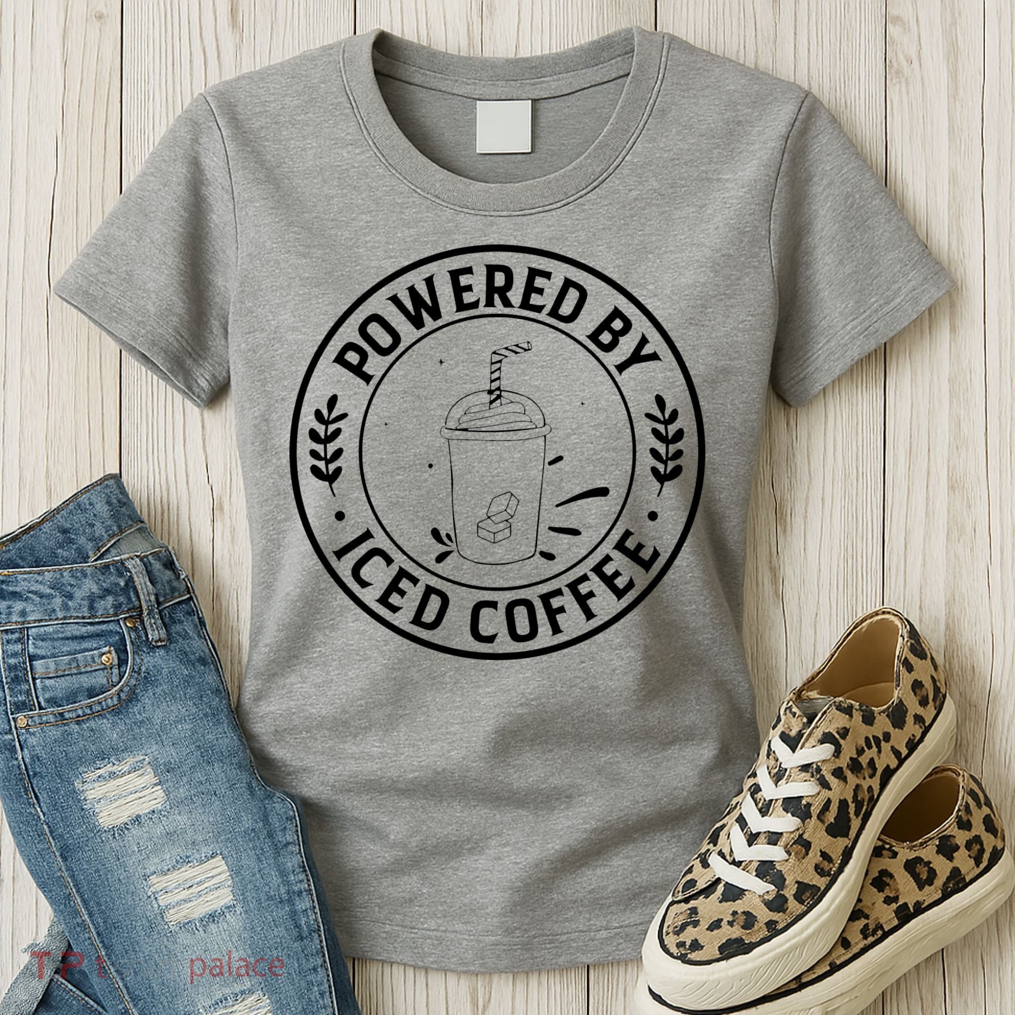 Powered By Iced Coffee Women's T-Shirt