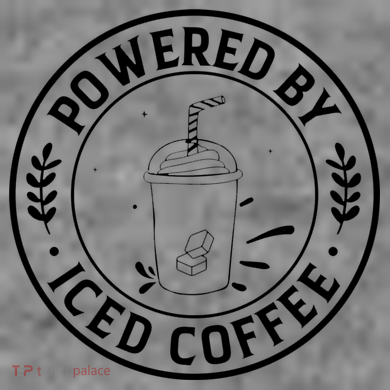 Powered By Iced Coffee Short Acrylic Beanie