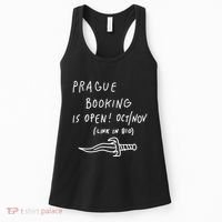 Prague Booking Is Open Oct Nov Link In Bio Women's Tank Top thumb 0