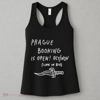 Prague Booking Is Open Oct Nov Link In Bio Women's Tank Top thumb 3