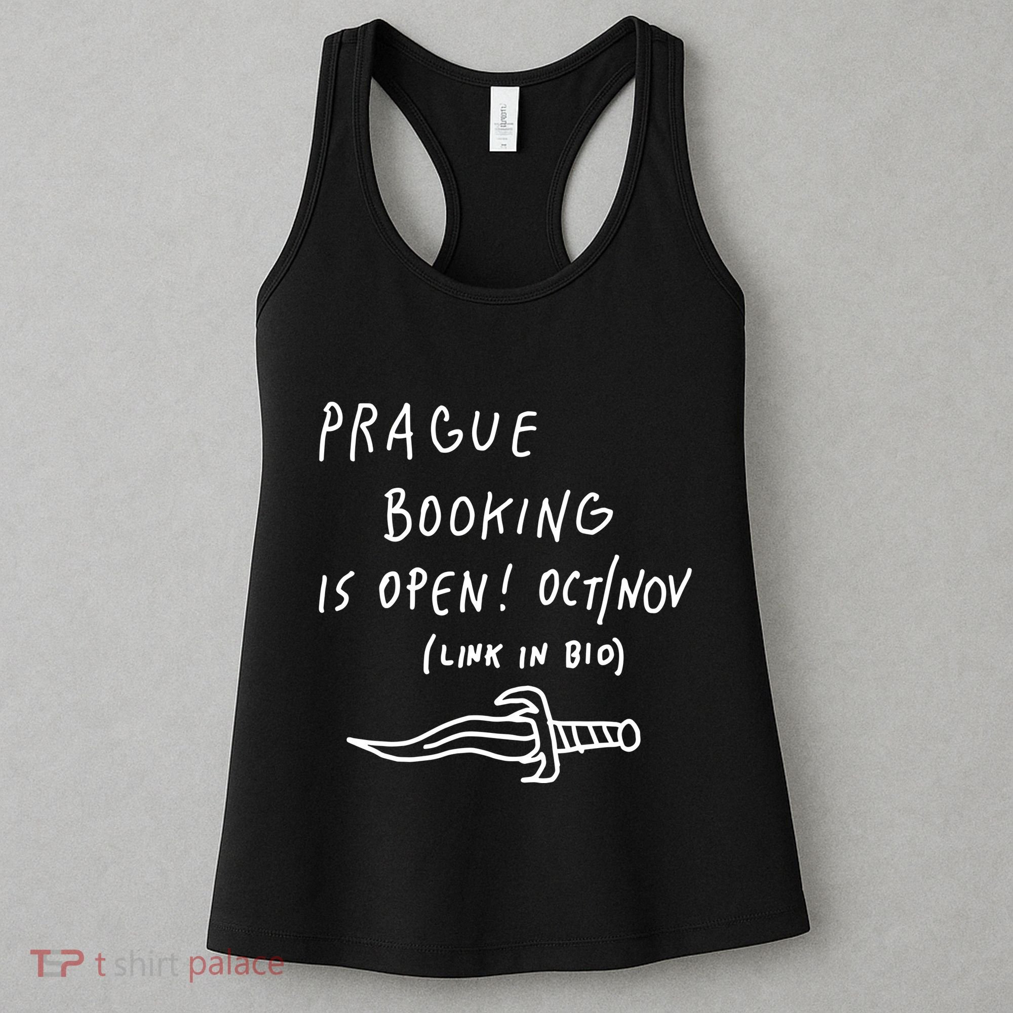 Prague Booking Is Open Oct Nov Link In Bio Women's Tank Top