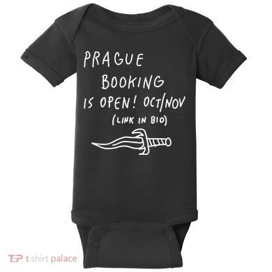 Prague Booking Is Open Oct Nov Link In Bio Baby Bodysuit