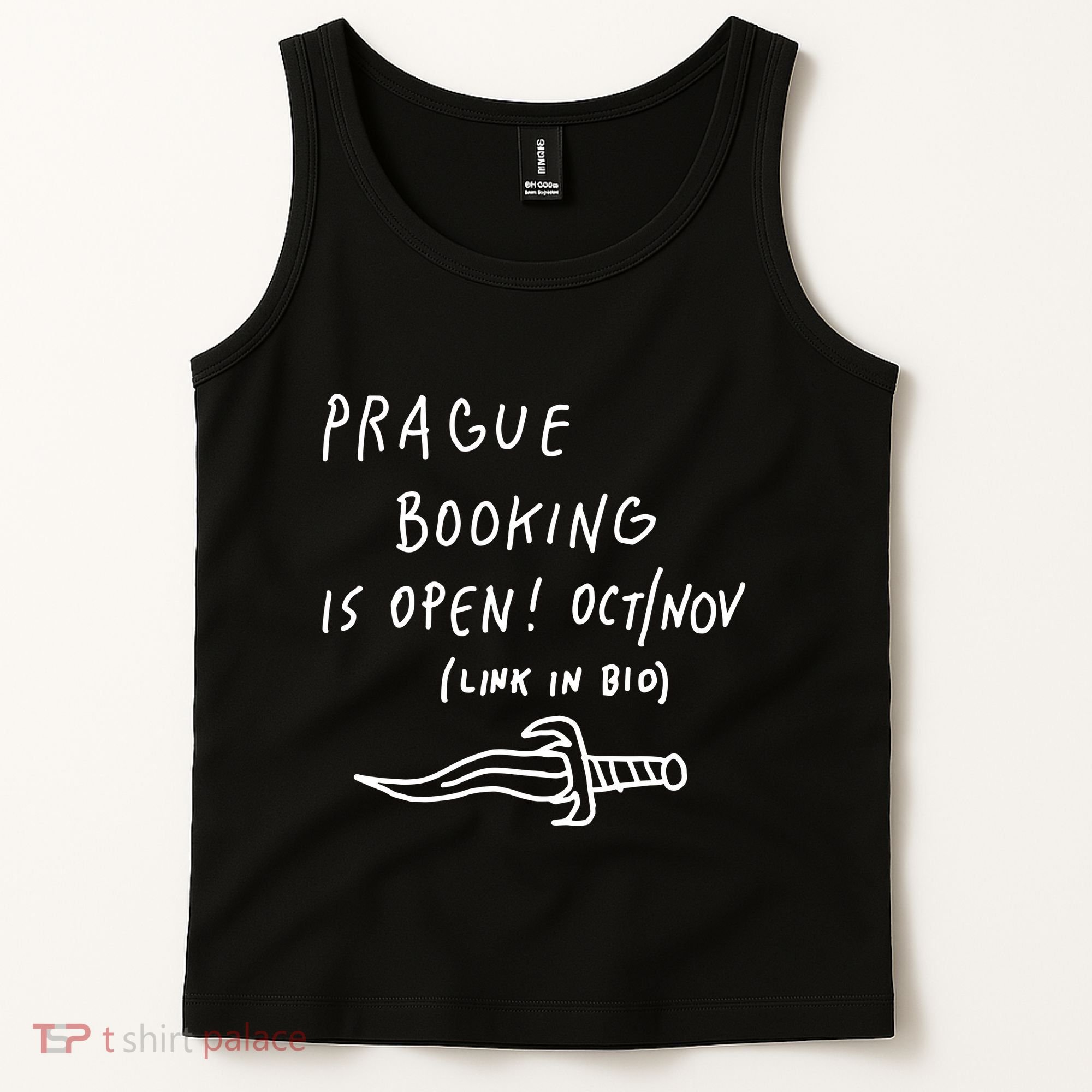 Prague Booking Is Open Oct Nov Link In Bio Tank Top