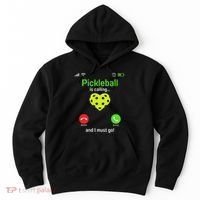 Pickle Ball Is Calling Team Gear & Player Funny Pickleball Hoodie thumb 0