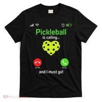 Pickle Ball Is Calling Team Gear & Player Funny Pickleball T-Shirt thumb 0