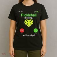 Pickle Ball Is Calling Team Gear & Player Funny Pickleball T-Shirt thumb 4