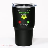 Pickle Ball Is Calling Team Gear & Player Funny Pickleball Tumbler thumb 0