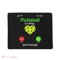 Pickle Ball Is Calling Team Gear & Player Funny Pickleball Mousepad thumb 0