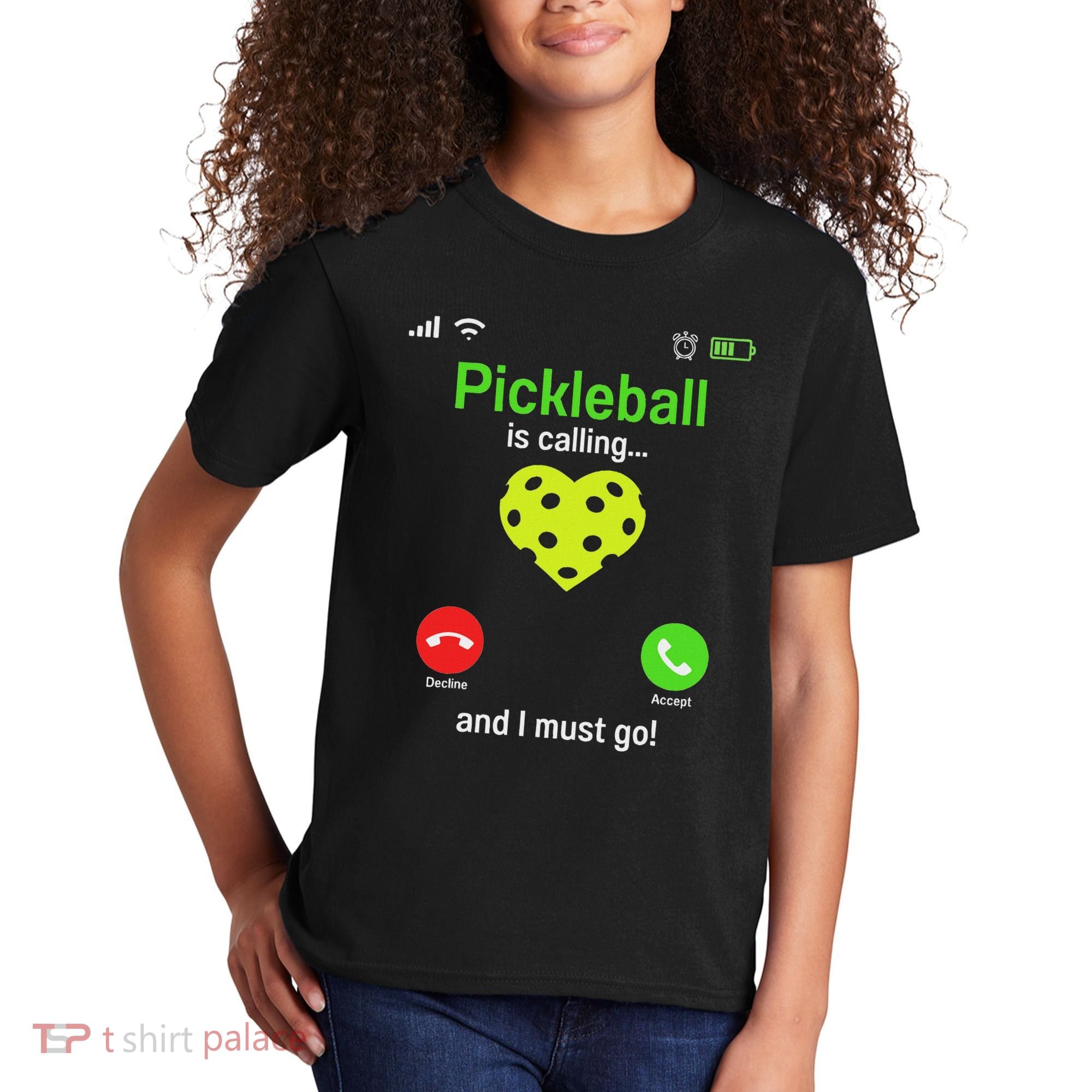 Pickle Ball Is Calling Team Gear & Player Funny Pickleball Kids T-Shirt