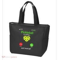 Pickle Ball Is Calling Team Gear & Player Funny Pickleball Tote Bag thumb 3