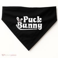 Puck Bunny Ice Hockey Stick Cute Player Meaningful Gift USA-Made Doggie Bandana thumb 0