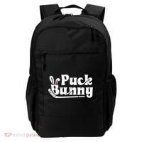 Puck Bunny Ice Hockey Stick Cute Player Meaningful Gift Backpack thumb 0