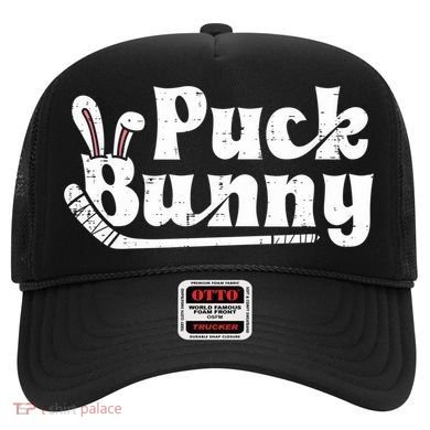 Puck Bunny Ice Hockey Stick Cute Player Meaningful Gift Hat