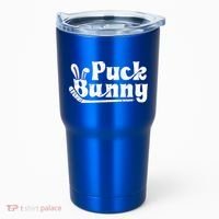 Puck Bunny Ice Hockey Stick Cute Player Meaningful Gift Tumbler thumb 0