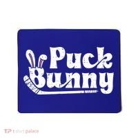 Puck Bunny Ice Hockey Stick Cute Player Meaningful Gift Mousepad thumb 0