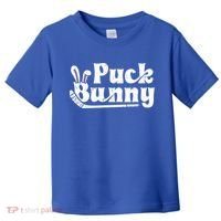 Puck Bunny Ice Hockey Stick Cute Player Meaningful Gift Toddler T-Shirt thumb 0