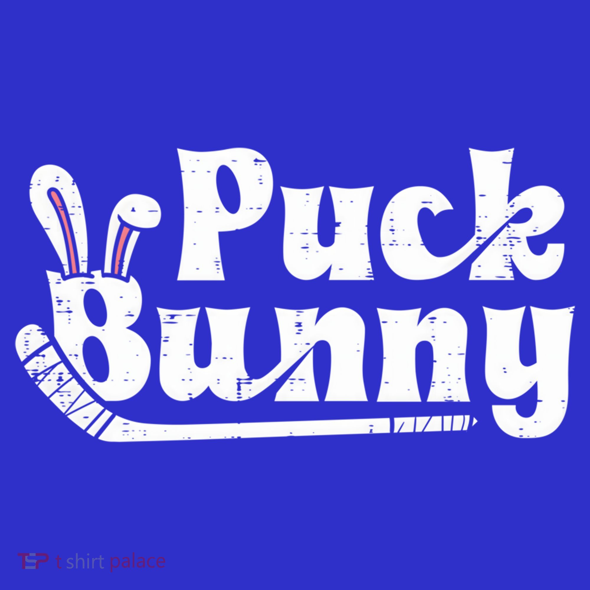 Puck Bunny Ice Hockey Stick Cute Player Meaningful Gift Visor