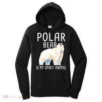 Polar Bear Is My Spirit Animal Wildlife Lover Zookeeper Women's Hoodie thumb 0