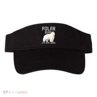 Polar Bear Is My Spirit Animal Wildlife Lover Zookeeper Visor thumb 0
