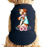 Pit Bull I Love Mom Tattoo Mother's Day Gift Doggie Tank thumb 0