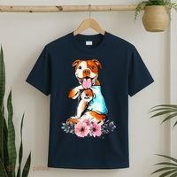 Pit Bull I Love Mom Tattoo Mother's Day Gift T-Shirt thumb 2