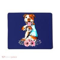Pit Bull I Love Mom Tattoo Mother's Day Gift Mousepad thumb 0