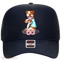 Pit Bull I Love Mom Tattoo Mother's Day Gift Hat thumb 0