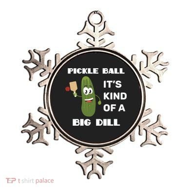 Pickle Ball: It's Kind Of A Big Dill {Gift} Ornament