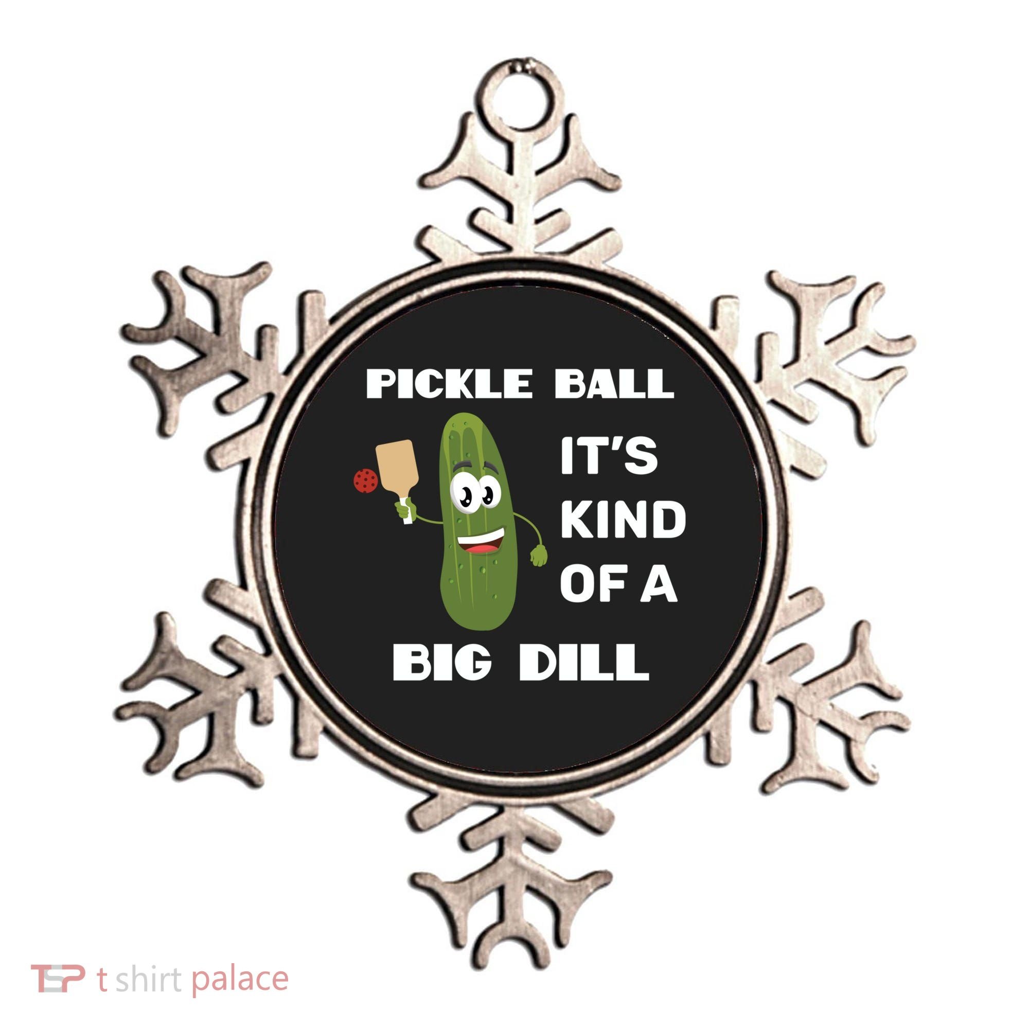 Pickle Ball: It's Kind Of A Big Dill {Gift} Ornament