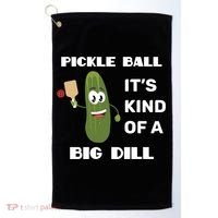 Pickle Ball: It's Kind Of A Big Dill {Gift} Golf Towel thumb 0