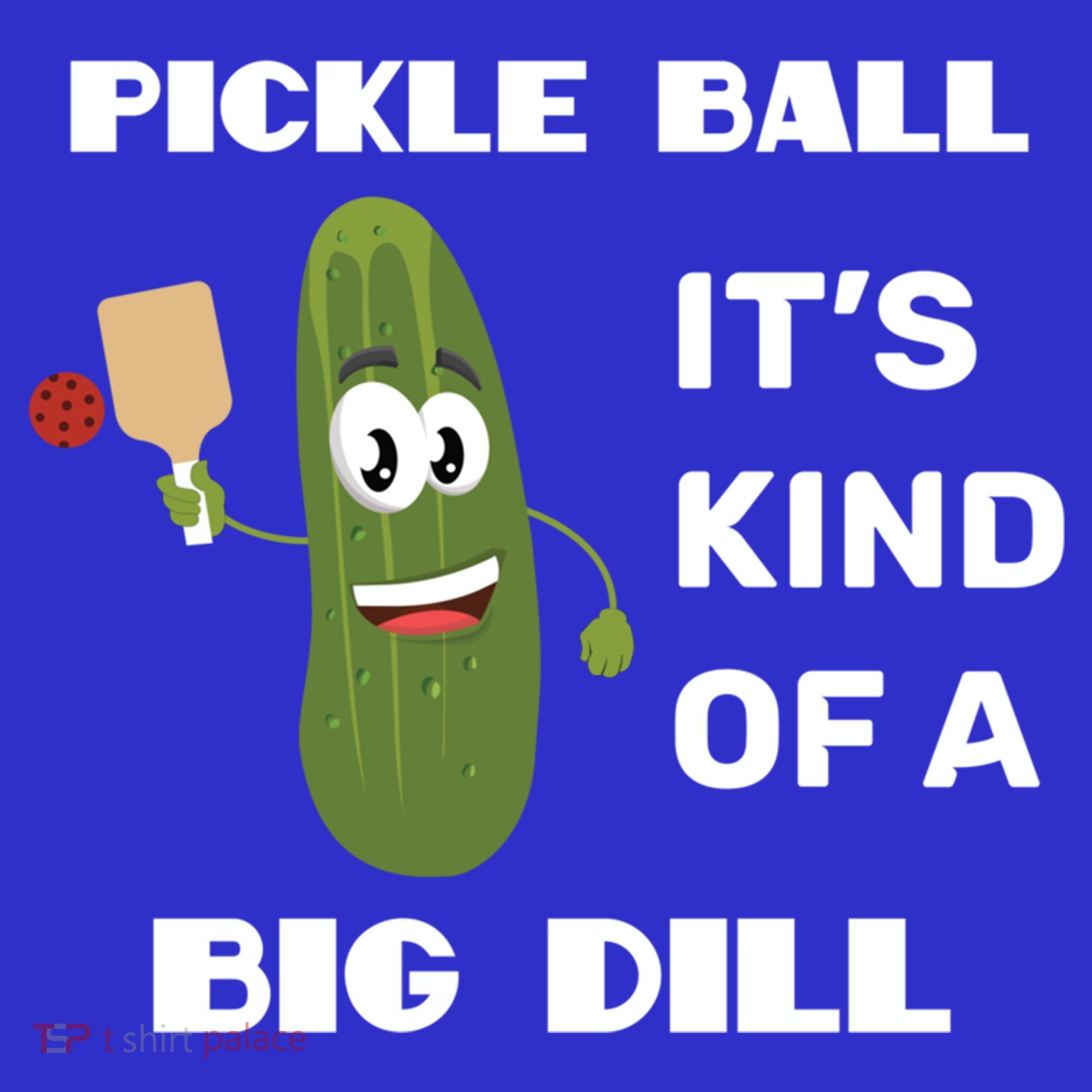 Pickle Ball: It's Kind Of A Big Dill {Gift} Coaster