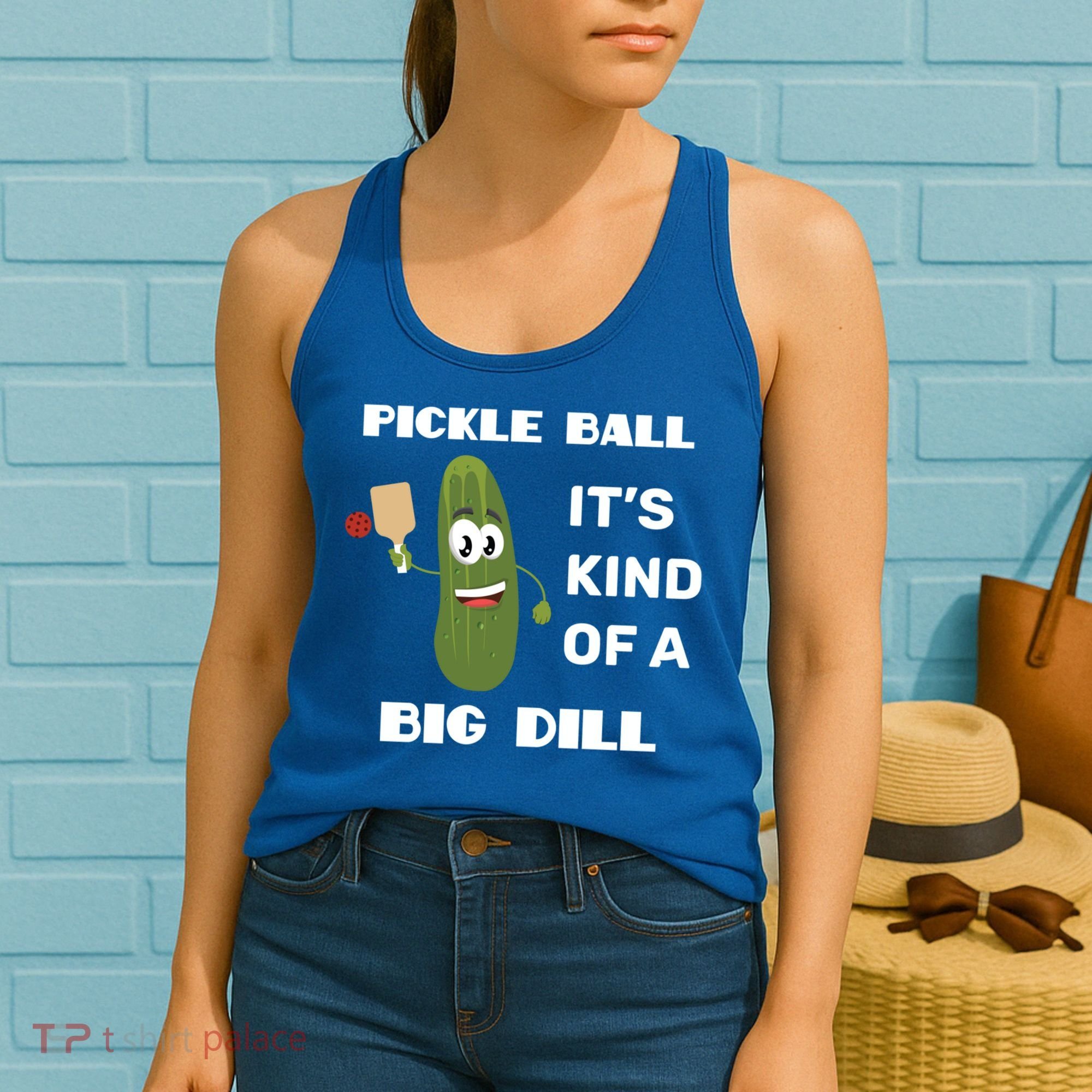 Pickle Ball: It's Kind Of A Big Dill {Gift} Women's Tank Top