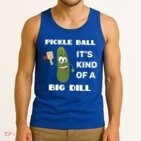 Pickle Ball: It's Kind Of A Big Dill {Gift} Tank Top thumb 3