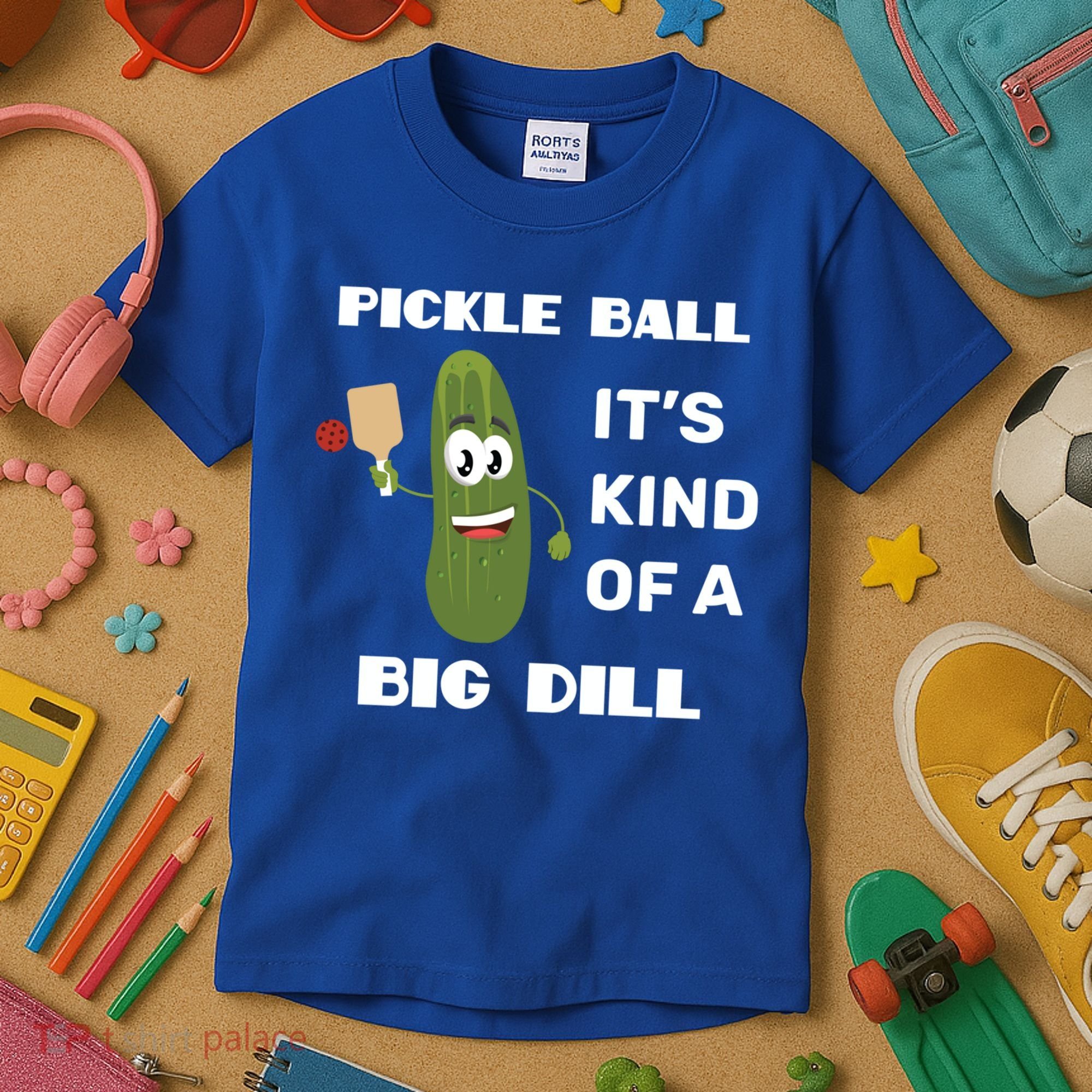 Pickle Ball: It's Kind Of A Big Dill {Gift} Kids T-Shirt