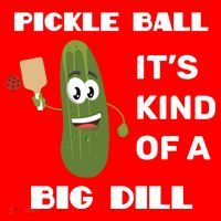 Pickle Ball: It's Kind Of A Big Dill {Gift} Santa Hat thumb 1