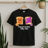 Peanut Butter Jelly Time Foodie Eating Candy Food Pun Lover T-Shirt thumb 2