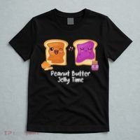 Peanut Butter Jelly Time Foodie Eating Candy Food Pun Lover T-Shirt thumb 5