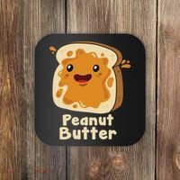 Peanut Butter & Jelly Matching Couple Halloween Best Friends Coaster thumb 0