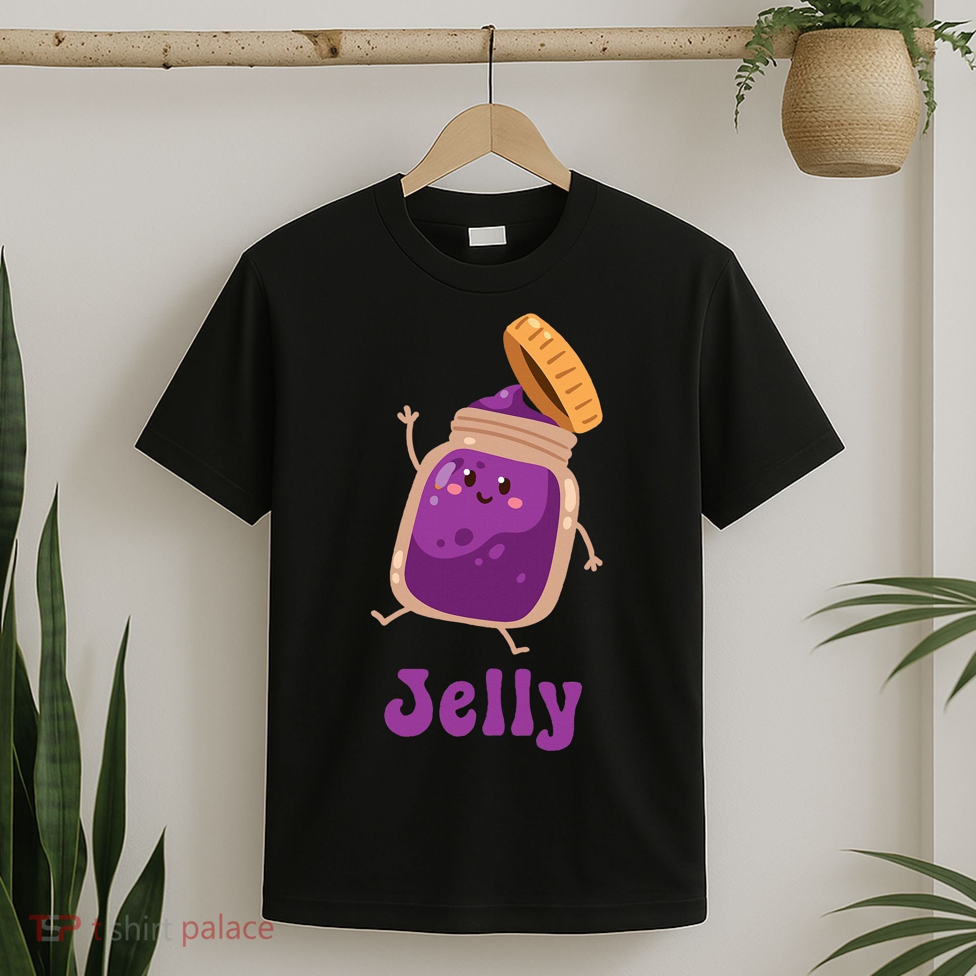 Peanut Butter & Jelly Matching Couple Halloween Best Friends T-Shirt