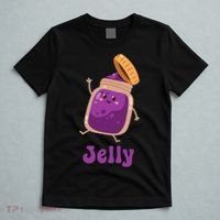 Peanut Butter & Jelly Matching Couple Halloween Best Friends T-Shirt thumb 5