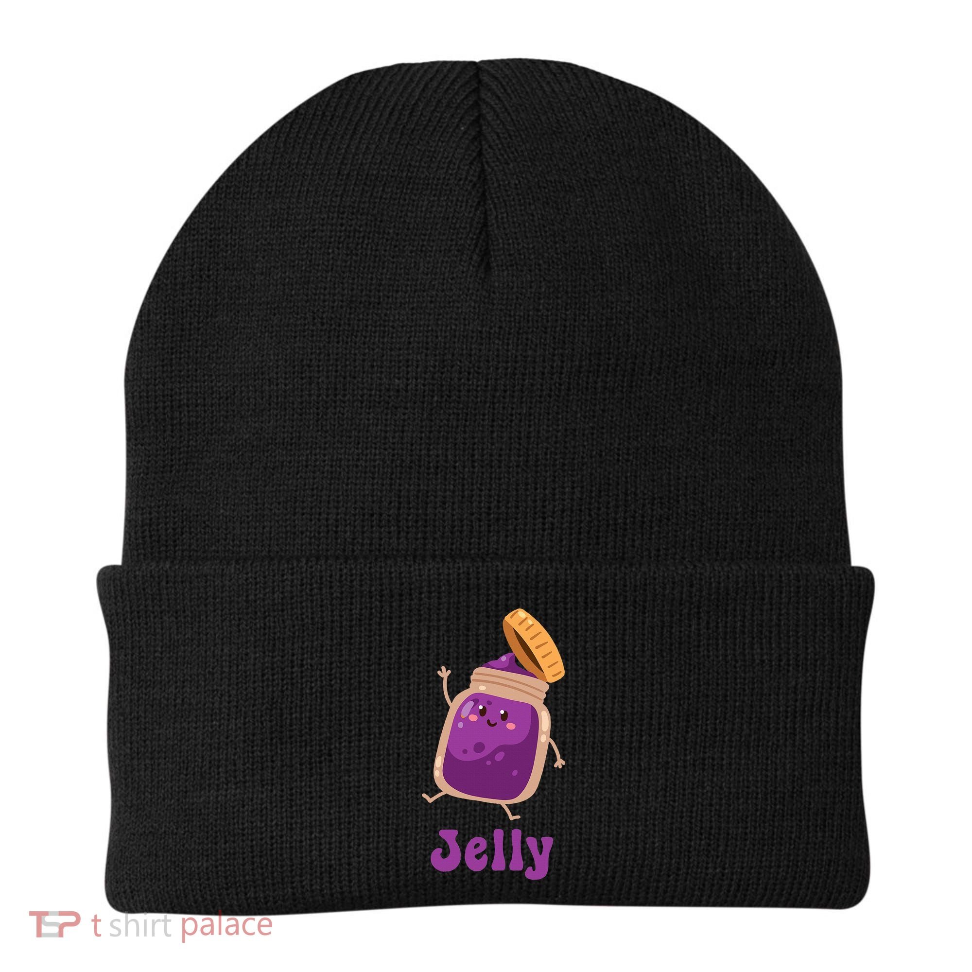Peanut Butter & Jelly Matching Couple Halloween Best Friends Beanie