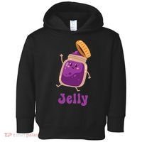 Peanut Butter & Jelly Matching Couple Halloween Best Friends Toddler Hoodie thumb 0