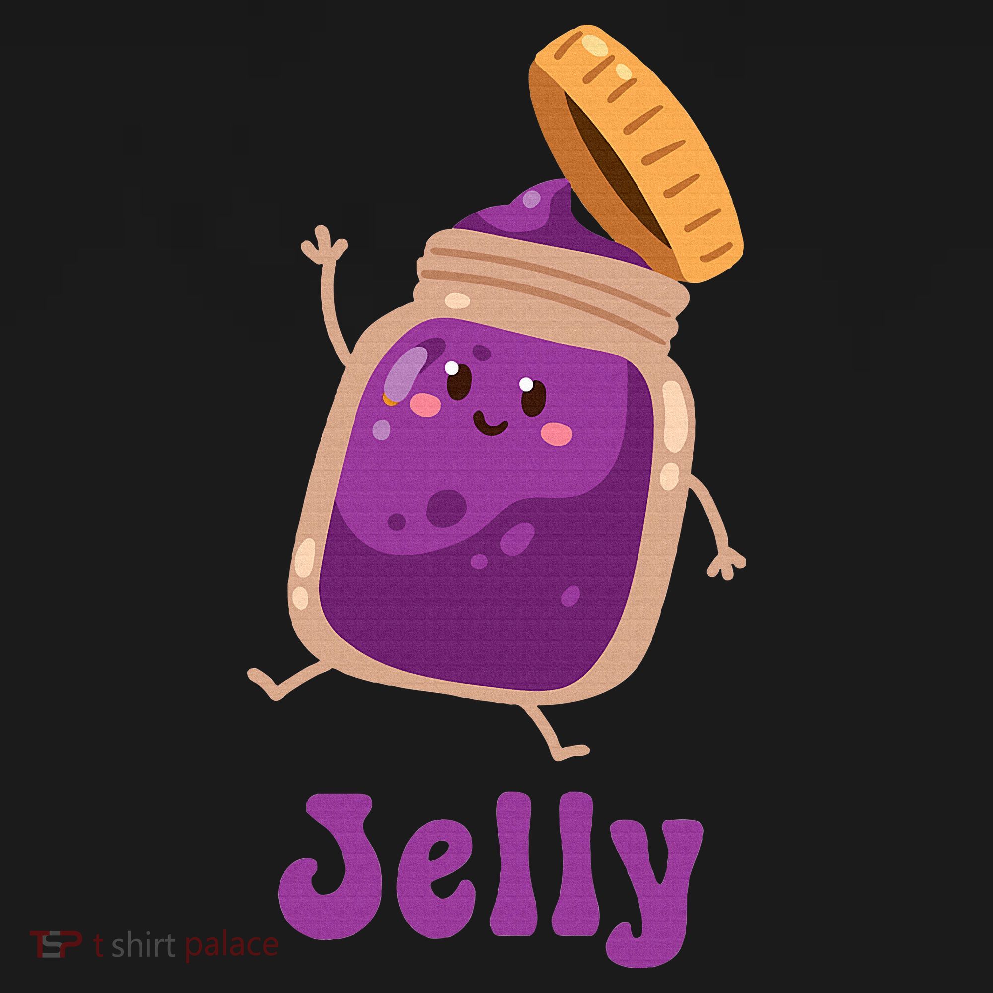 Peanut Butter & Jelly Matching Couple Halloween Best Friends Toddler T-Shirt